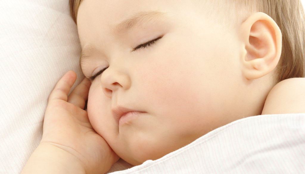 Cute Child Sleep With Hand Under His Cheek